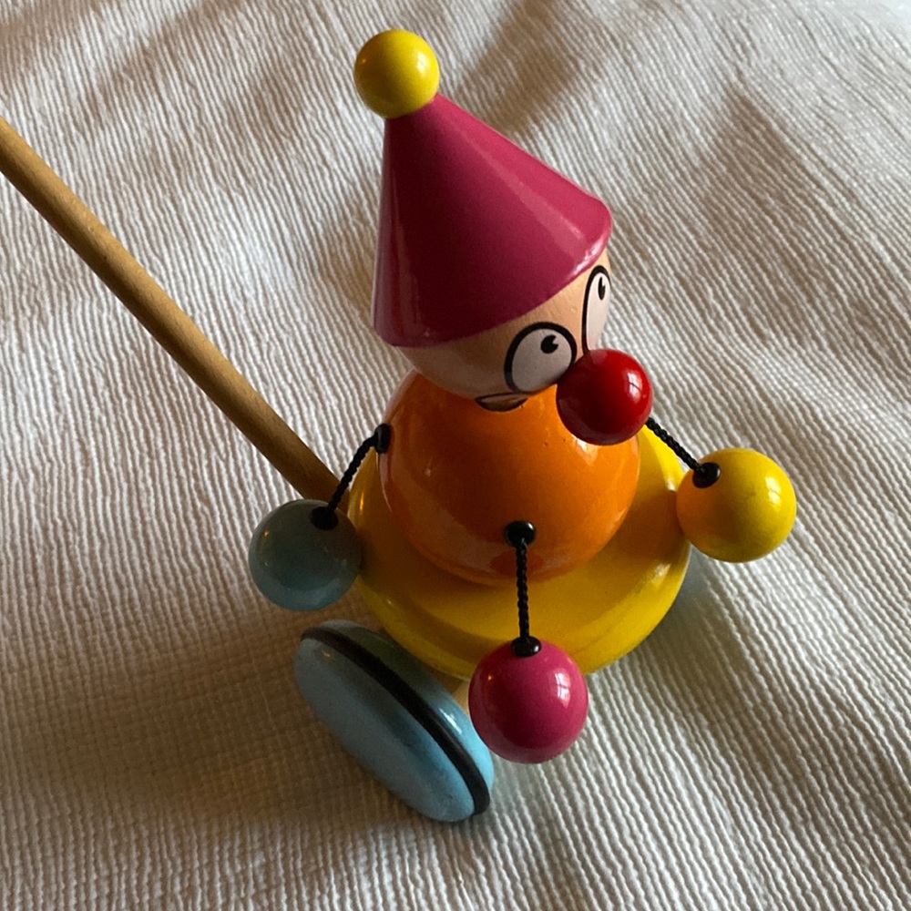 Vilac wooden push toy made in France 🇫🇷